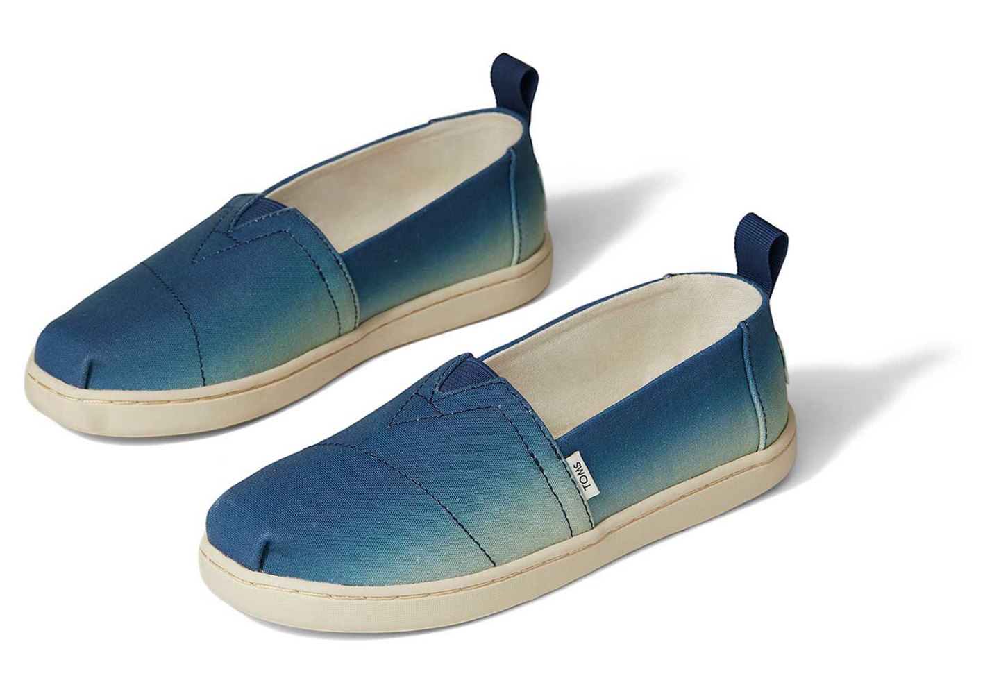 Toms Alpargata Youth Canvas Espadrille Indigo - Kids - 74936-BKFY